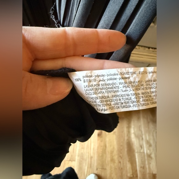 Zara Asymmetrical Pleated Dress - Picture 5 of 5